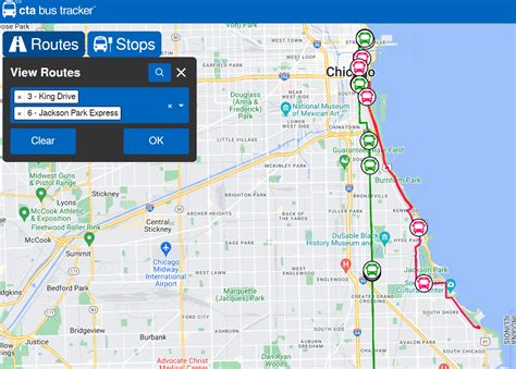  Live bus tracker for Chicago CTA buses. . Cta bus tracker select route